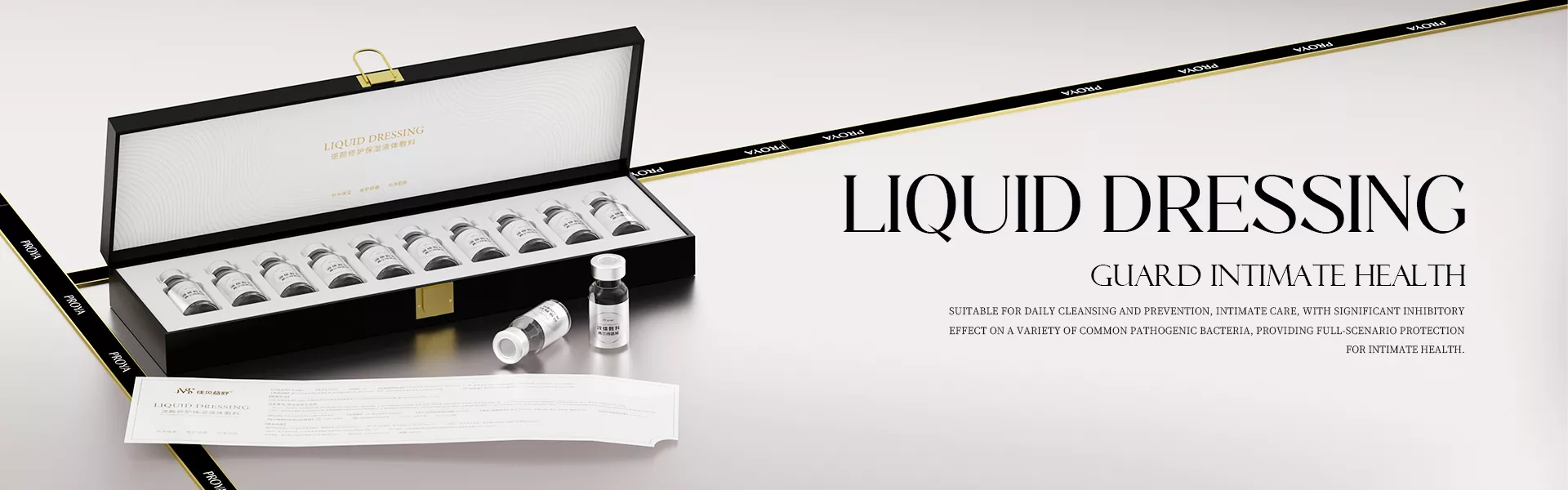 Hypoallergeen vloeibaar verband