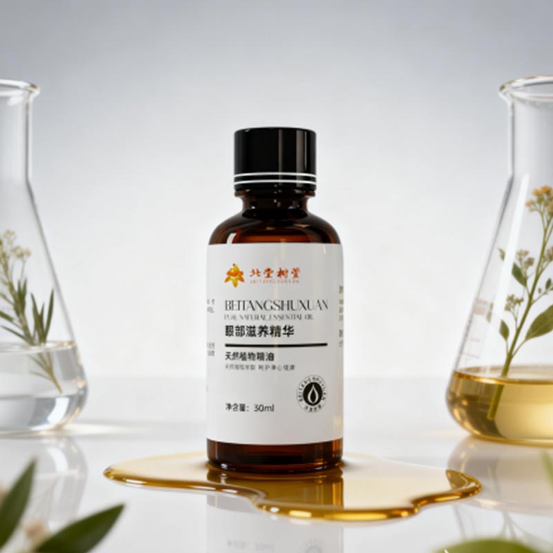 Natuurlijke oogzakreparatie-essentie