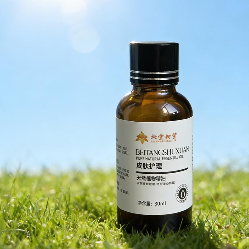 Verzachtende etherische olie voor de gevoelige huid